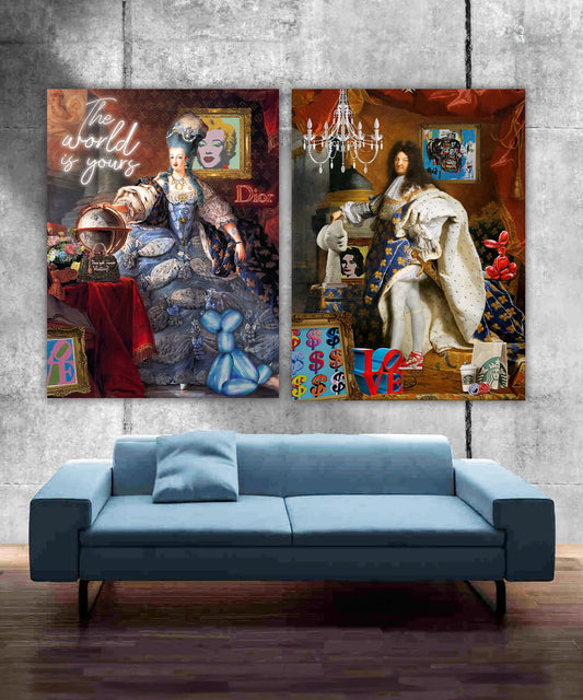 Vintage Luxury (Set of 2)