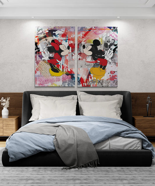 Love Split Canvas