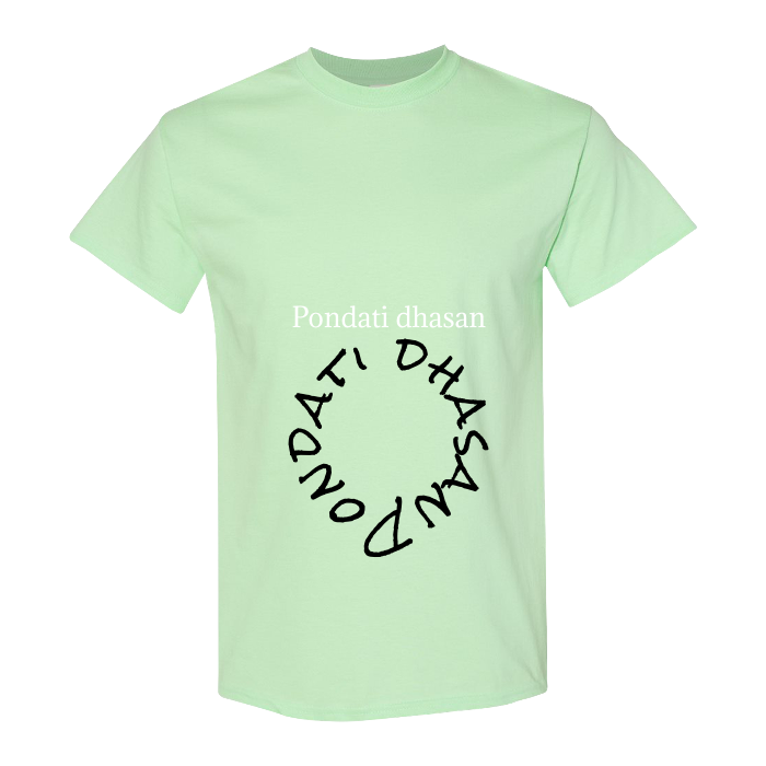 Adult Round Neck T-shirts Small-Large