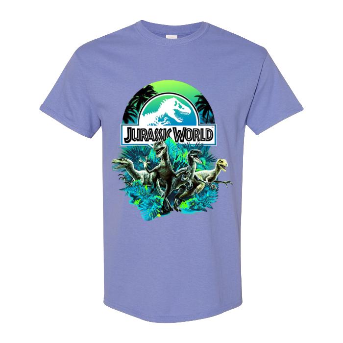 Adult Round Neck T-shirts Small-Large