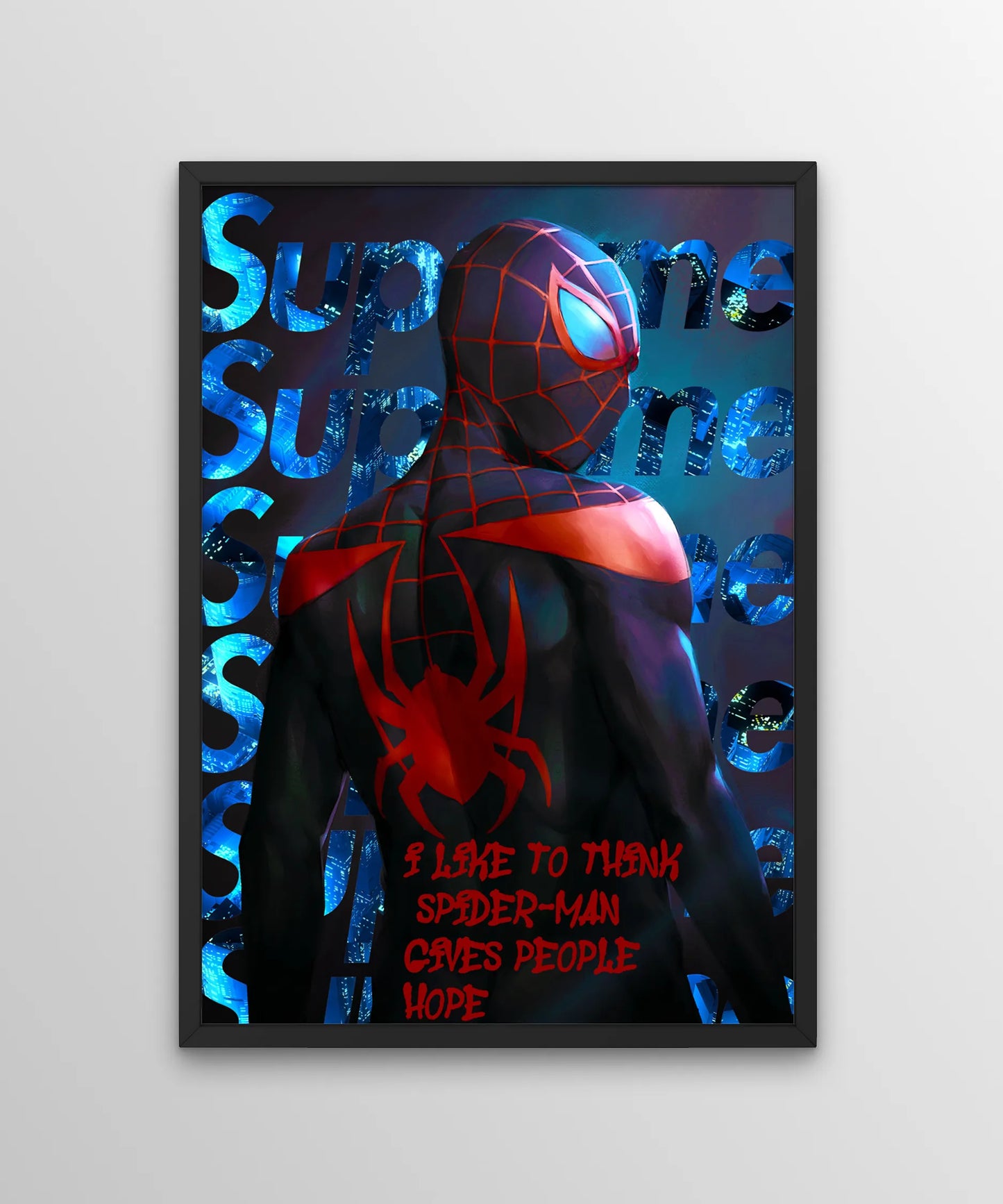 The Web Super Hero Poster
