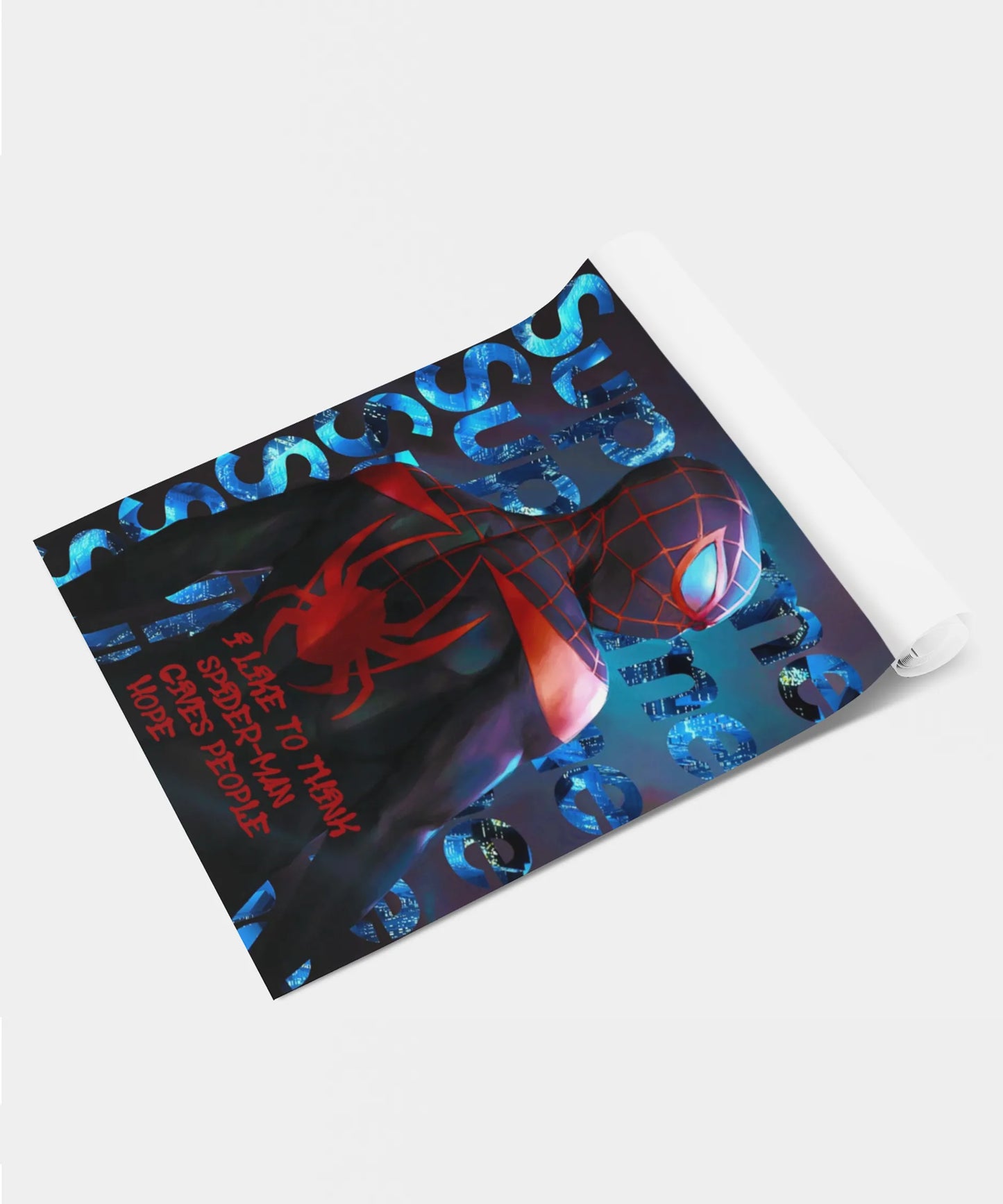 The Web Super Hero Poster