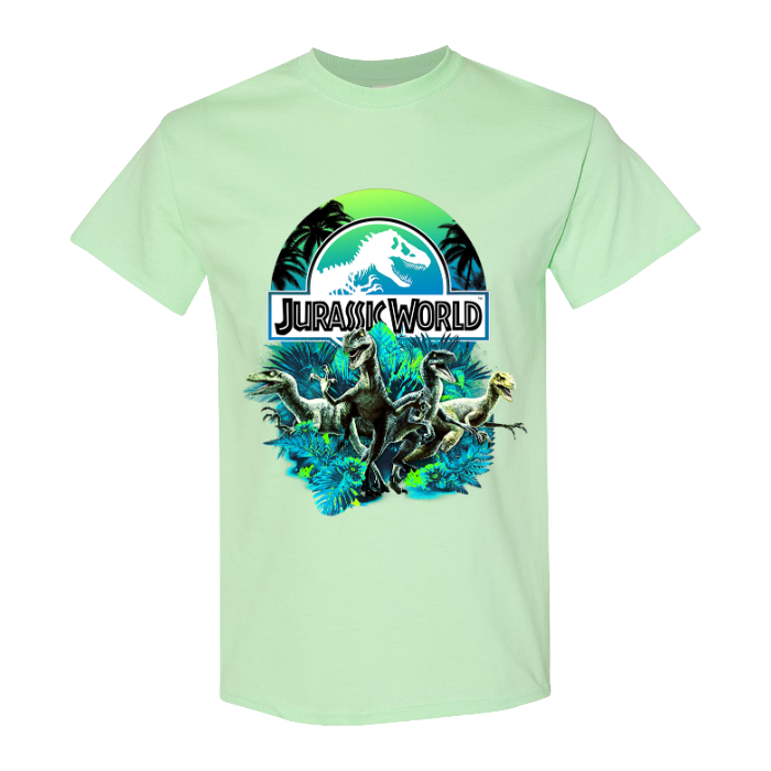 Adult Round Neck T-shirts Small-Large