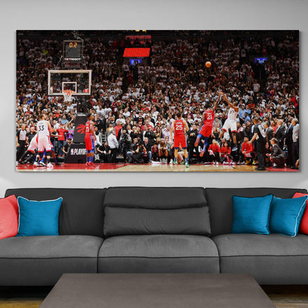 Iconic Playoff Shot