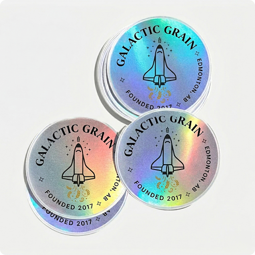 Holographic Stickers