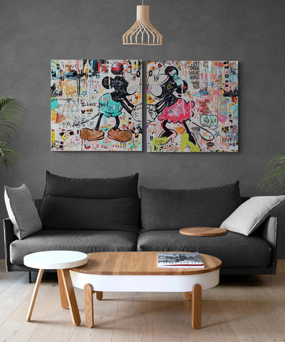 Graffiti Love (Set of 2)