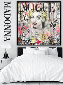 Music Icon On The Magazine Cover