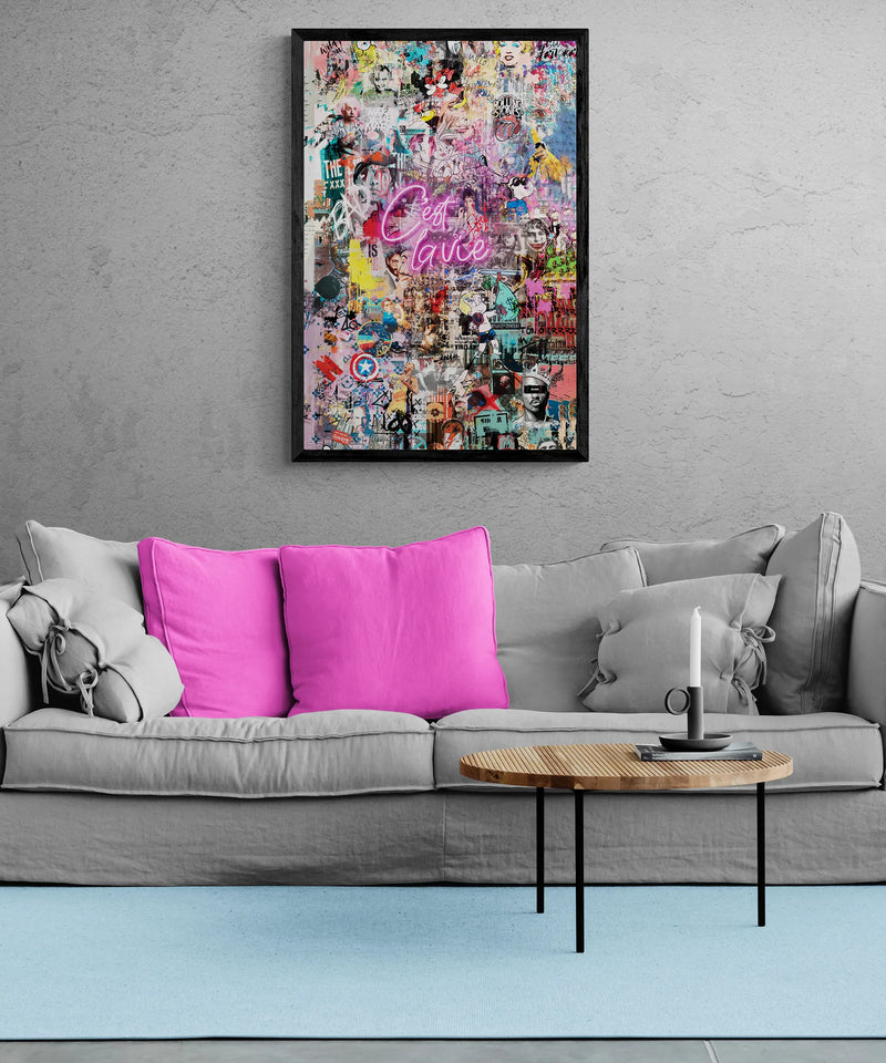 C'est La Vie Poster