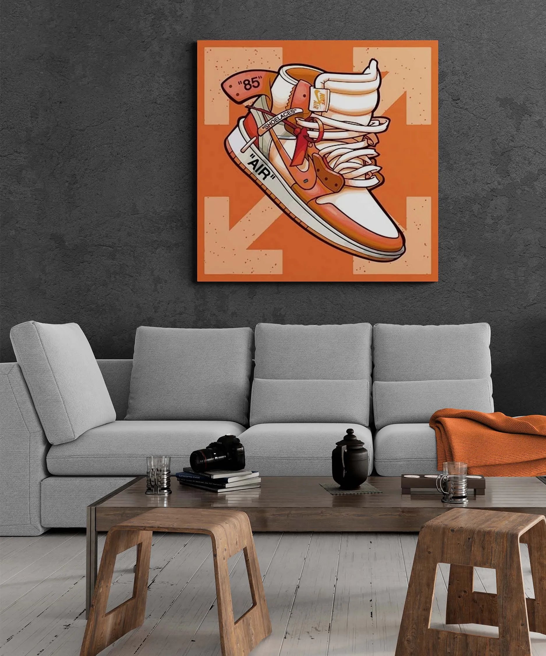 Orange Sneaker