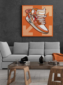 Orange Sneaker