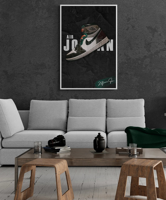 Sneaker Elegance Poster