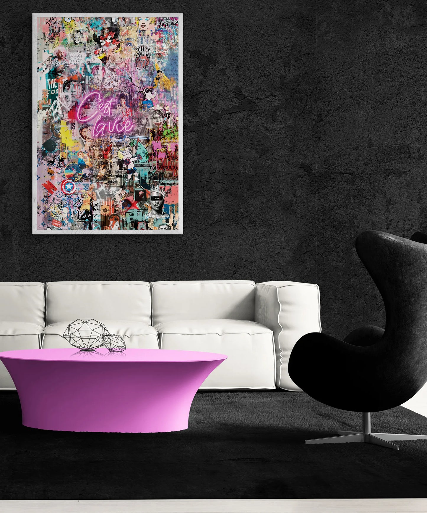 C'est La Vie Poster