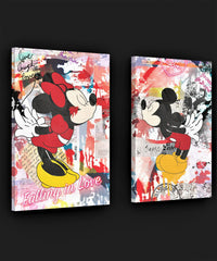 Love Split Canvas (Set of 2)