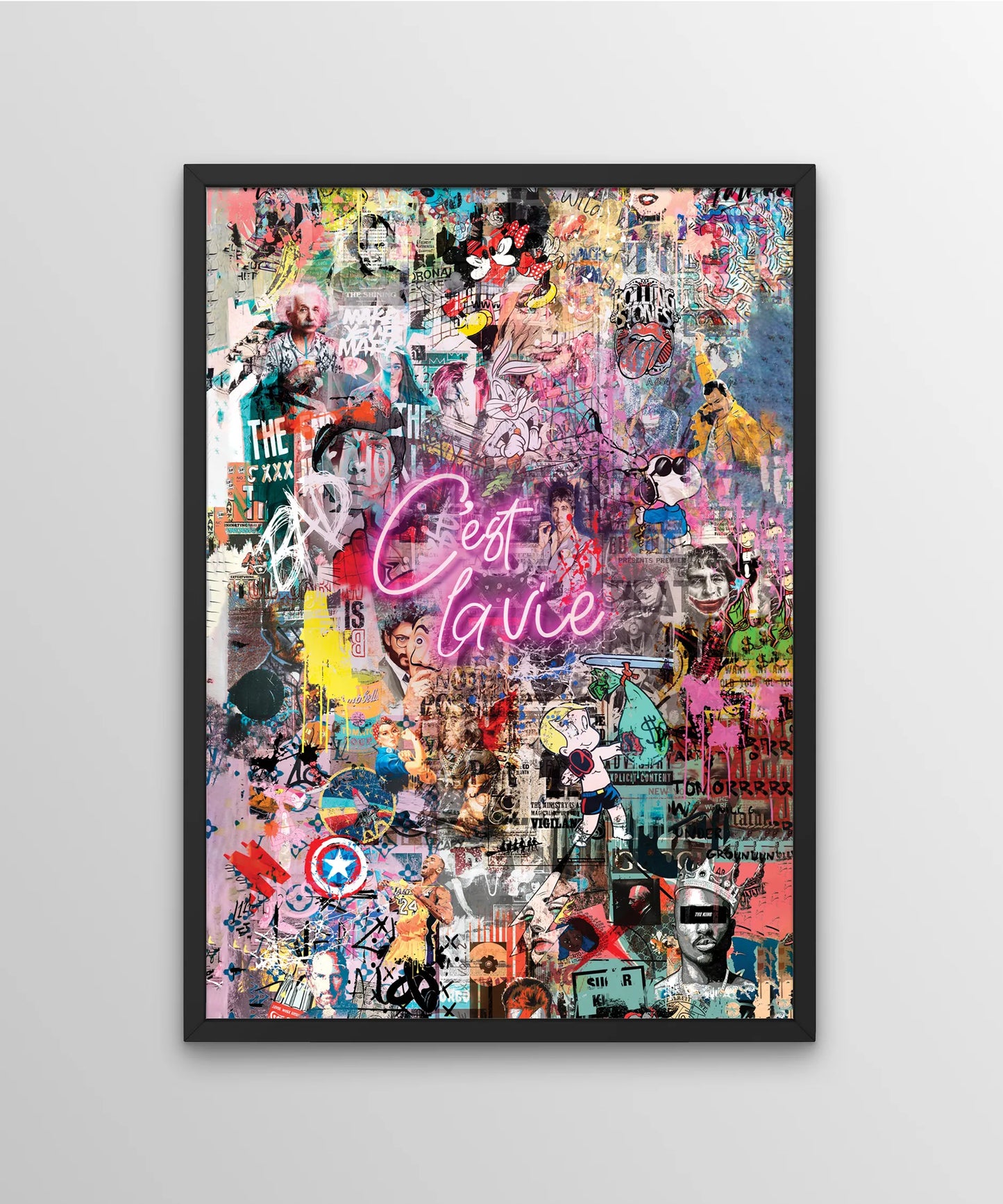 C'est La Vie Poster