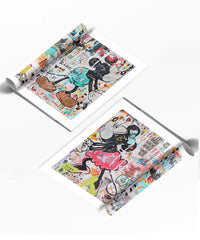 Graffiti Love (Set of 2)