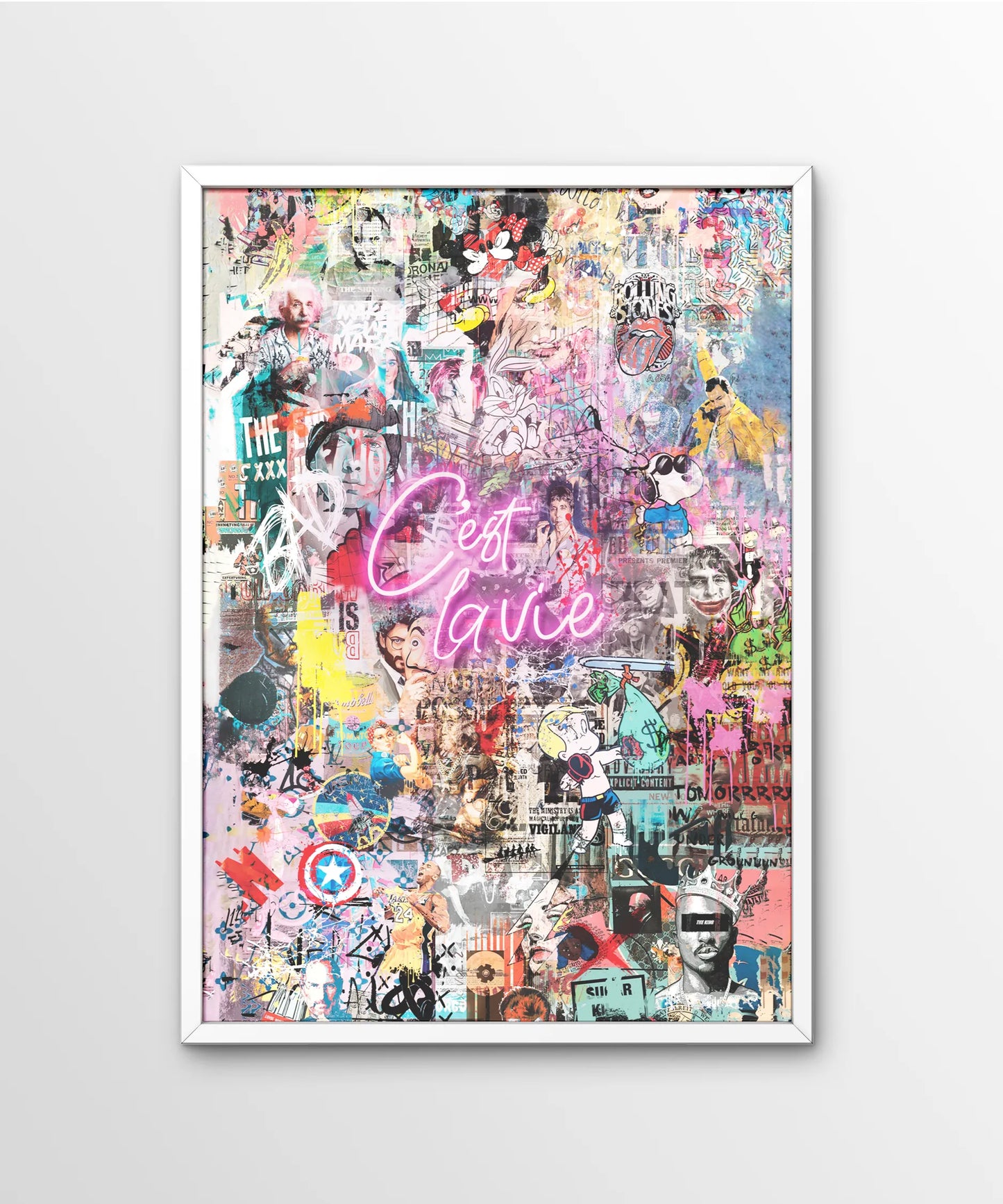 C'est La Vie Poster