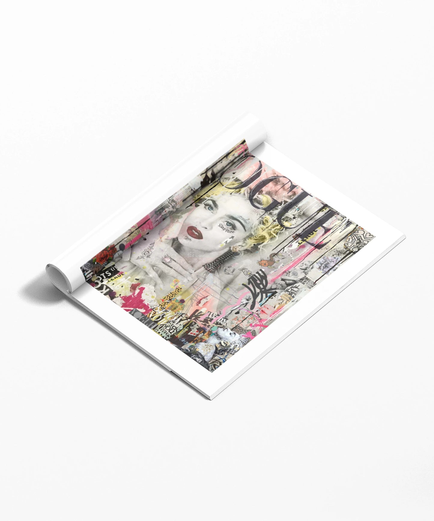 Music Icon On The Magazine Cover