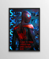 The Web Super Hero Poster
