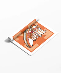 Orange Sneaker
