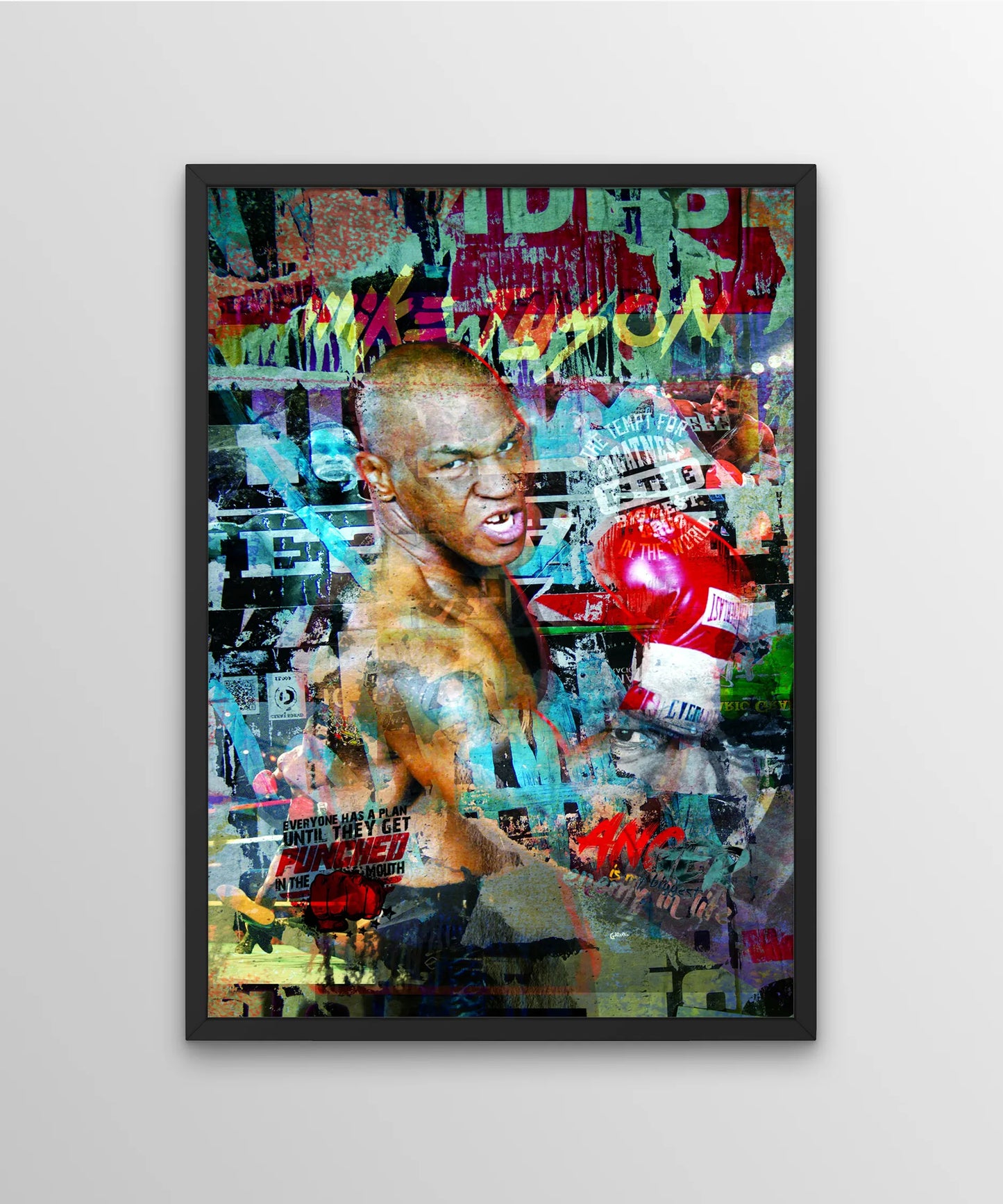 The Boxer's Collage