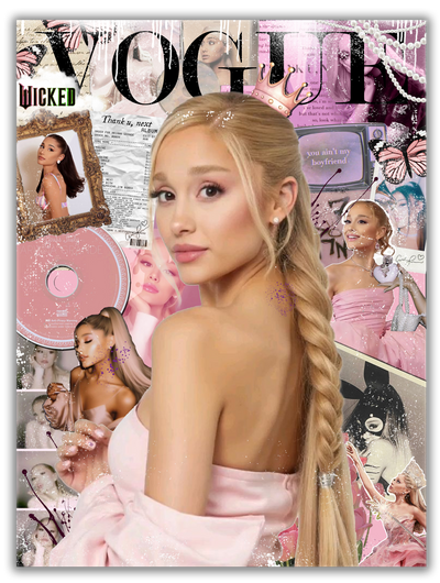 Glam Pink Aesthetic Collage