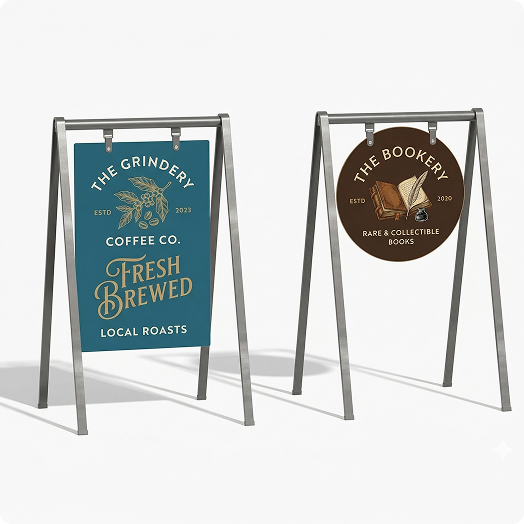 Metal A-Frame Signs