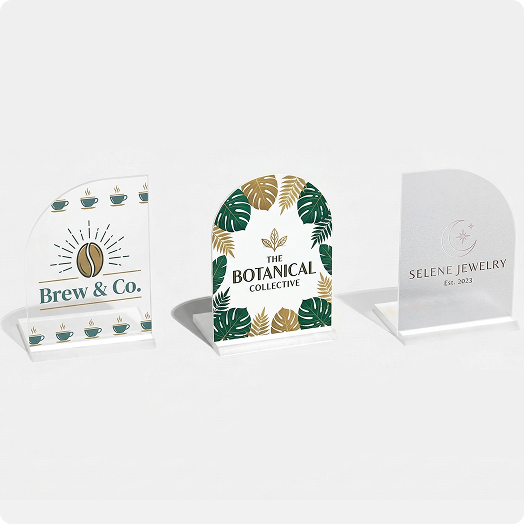 Acrylic Table Signs