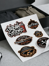 Product Labels on Sheets