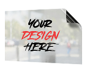 Perforated Window Decal