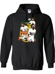 Mohammed Kudus “Ghana Rising” No.20 Hoodie – Black Flag Edition