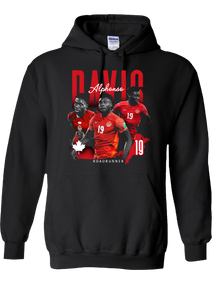 Alphonso Davies “Roadrunner Signature” Hoodie – Canada Red Edition