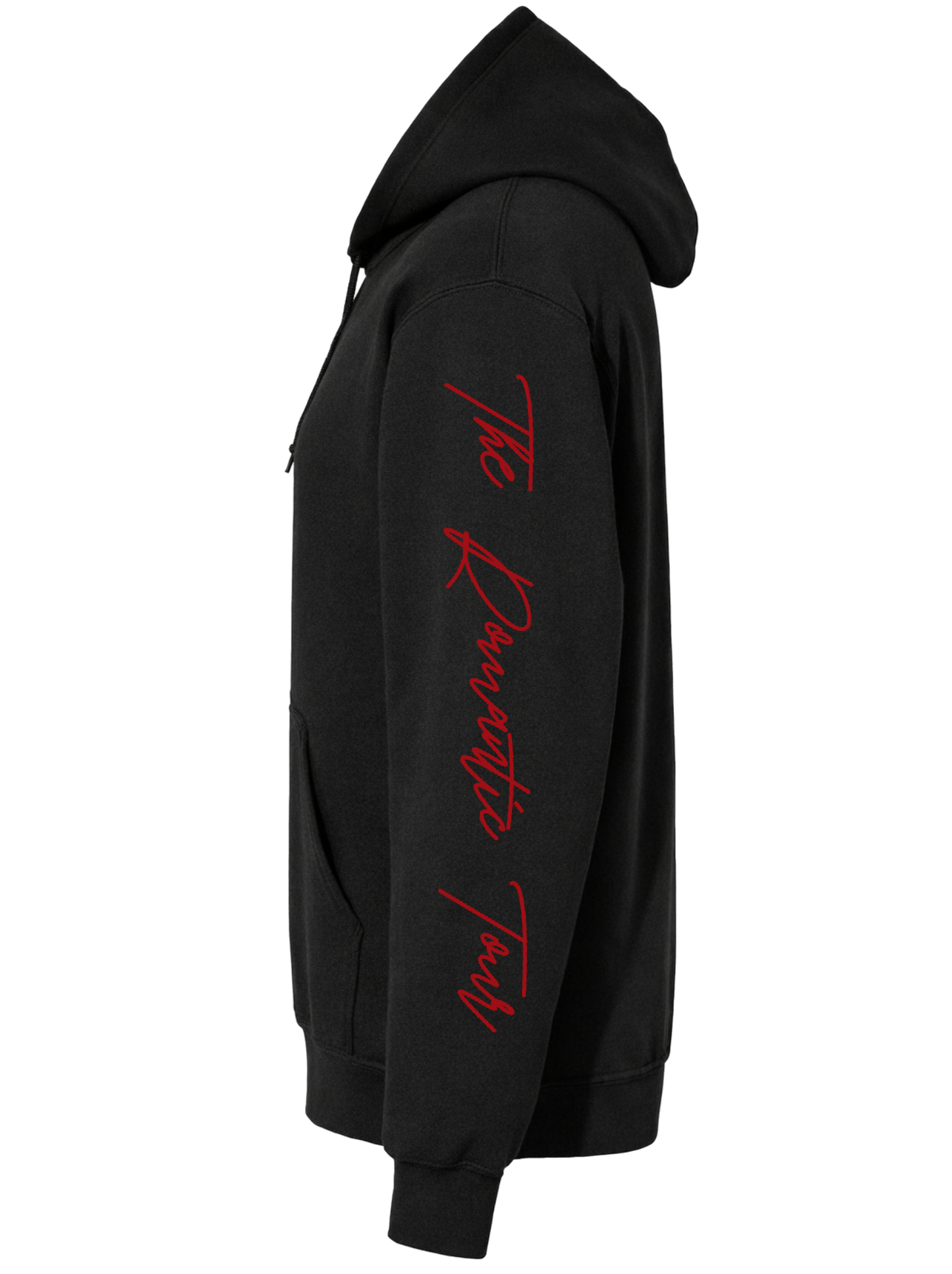 Bruno Mars “Romantic Script Sleeve” Tour Hoodie – Black Edition
