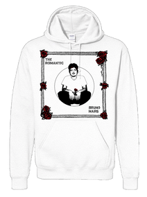 Bruno Mars “The Romantic” Tour Hoodie – Front & Back Print (White Edition)