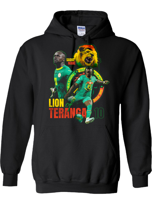 Sadio Mané “Teranga Lion Spirit” No.10 Hoodie – Senegal Pride Edition