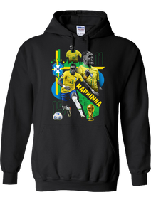 Raphinha “Samba Speed” Brazil No.11 Hoodie – Seleção Edition