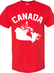 Canada Map Shirt | Bold Canadian Pride Tee