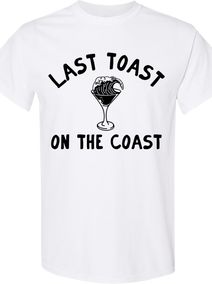Last Toast on the Coast Shirt | Beach Bachelorette Party Tee