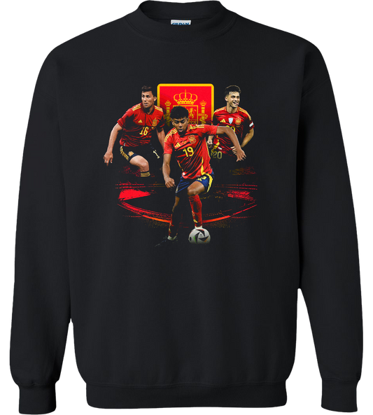 Spain National Team “La Roja Triple Threat” Graphic Tee – Spain Football