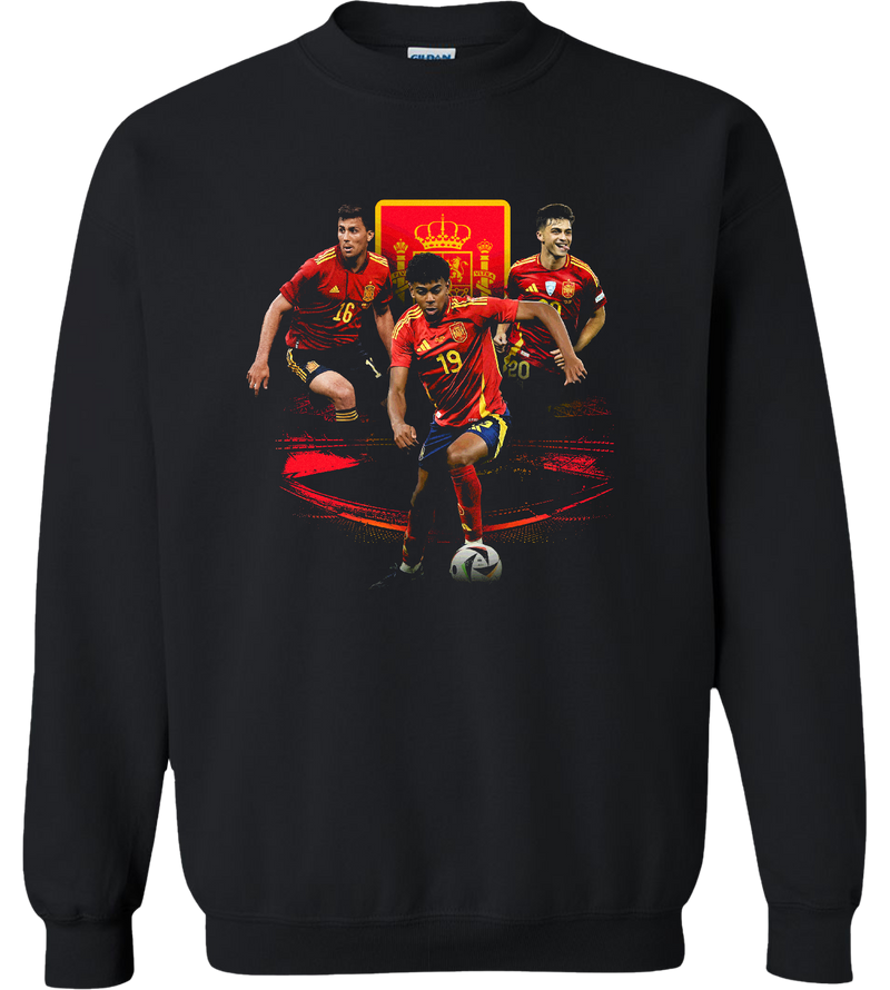 Spain National Team “La Roja Triple Threat” Graphic Tee – Spain Football