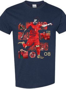 Bruno Fernandes “08 Playmaker Legacy” Graphic Tee – Portugal National Team