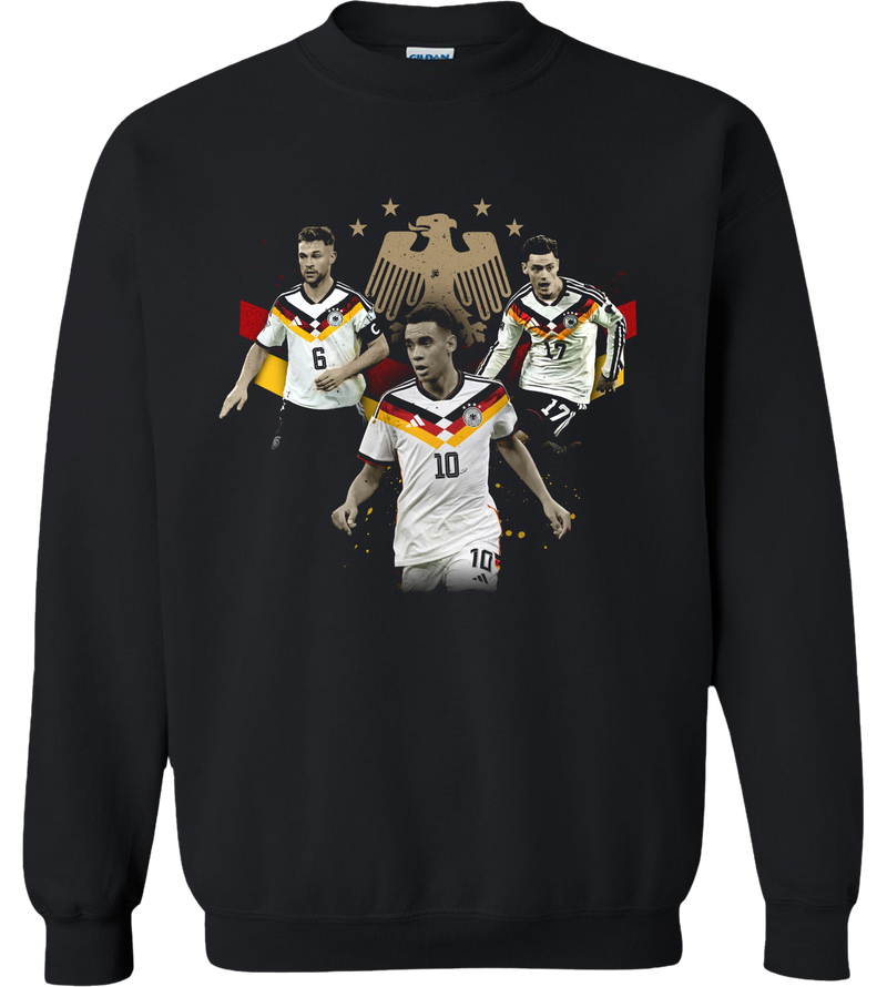 Germany Football National Team Vintage Bootleg Sweatshirt