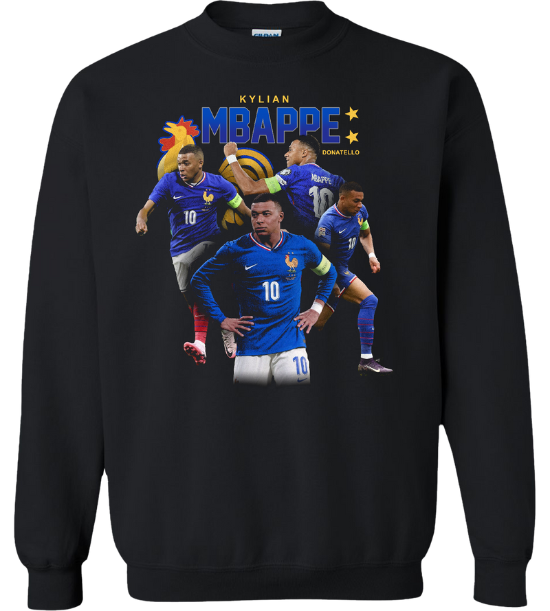 Kylian Mbappé “Donatello No.10 Speed Legend” Graphic Tee – France National Team