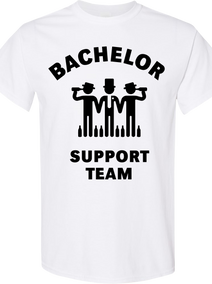 Bachelor Support Team Shirt | Groom Squad Matching Party Tee