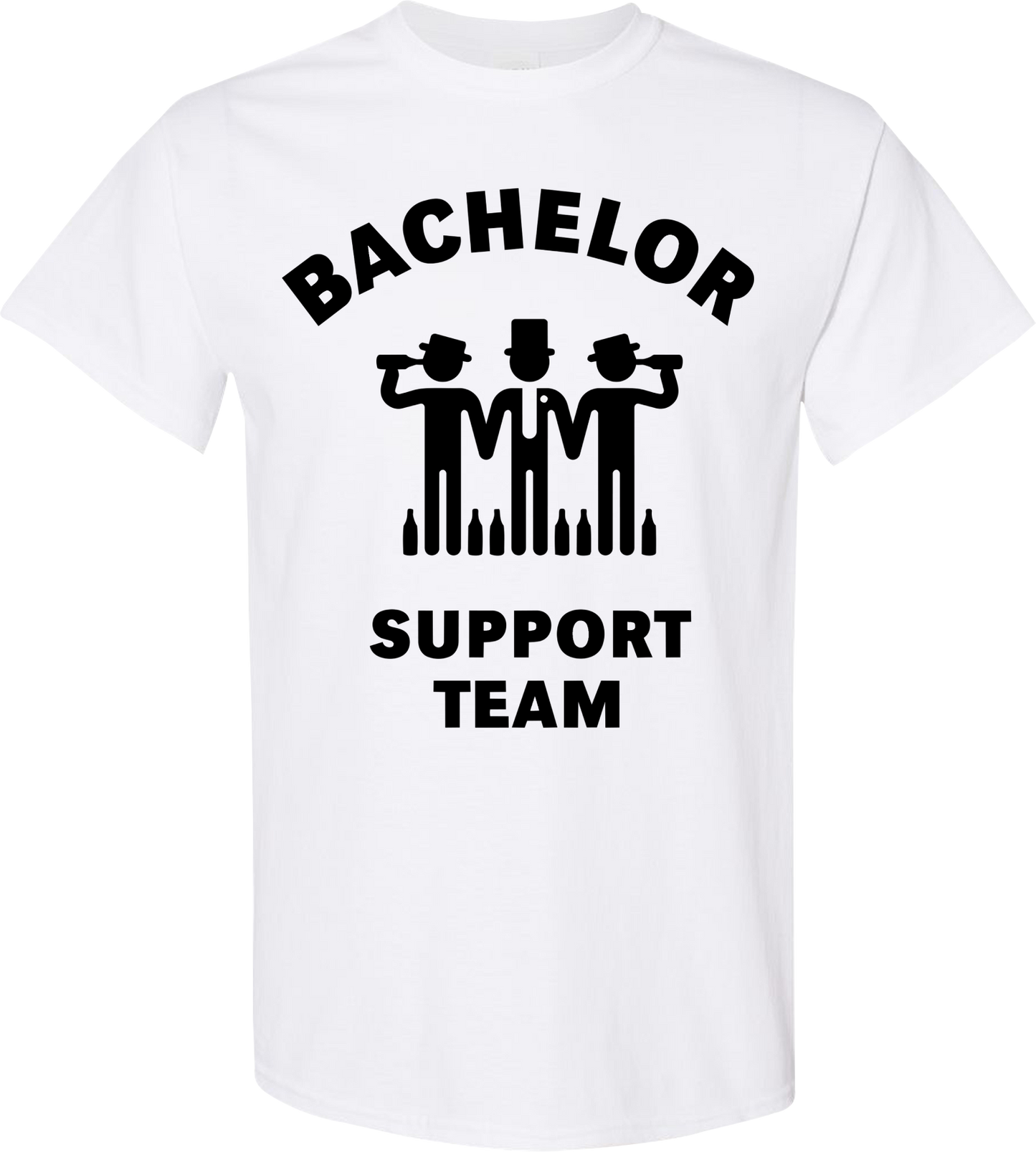 Bachelor Support Team Shirt | Groom Squad Matching Party Tee