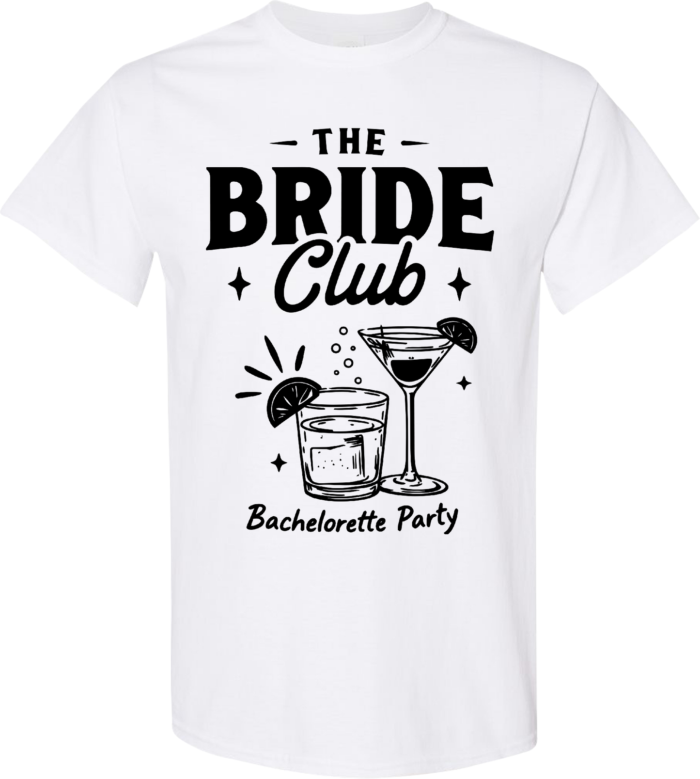 The Bride Club Bachelorette Party Shirt | Bride Squad Matching Tee