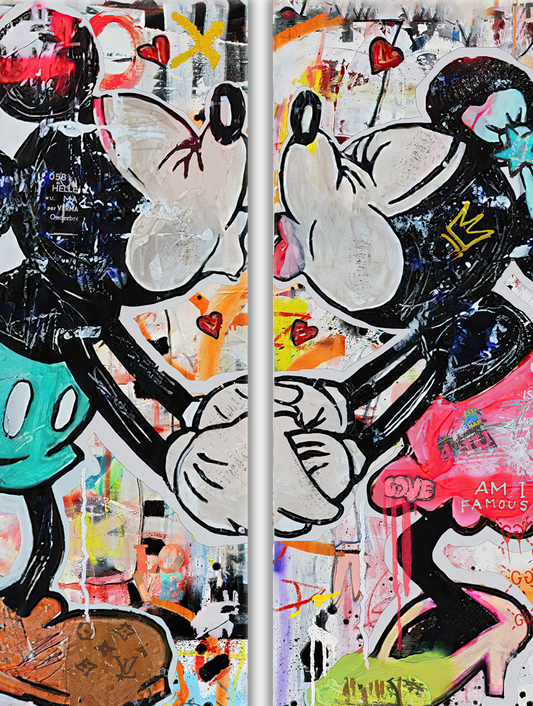 Graffiti Love (Set of 2)