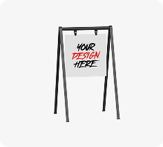 Metal A-Frame Signs