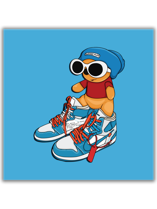 Sneaker Bear Bliss