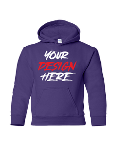 kids custom hoodie - Purple