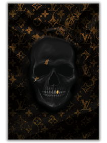 Midnight Vuitton Skull